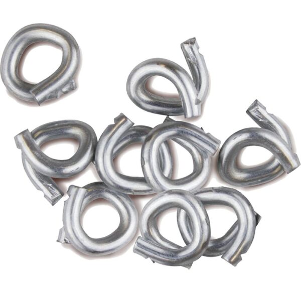 LEM Products 3/8" Hog Rings - 100/ct - Precision Shot Firearms
