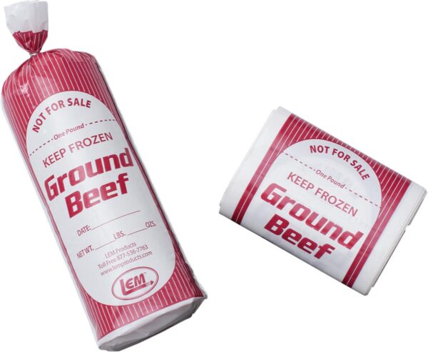 LEM Products 2 lb. Ground Beef Bags 25/ct (Replaces 039) - Precision Shot Firearms