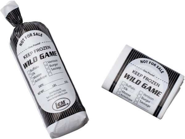 LEM Products 1 lb. Wild Game Bags 25/ct - Precision Shot Firearms