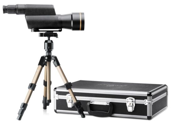 BLEMISHED Leupold Golden Ring HD 20-60x80mm Boone & Crockett Spotting Scope Kit - Black - Precision Shot Firearms