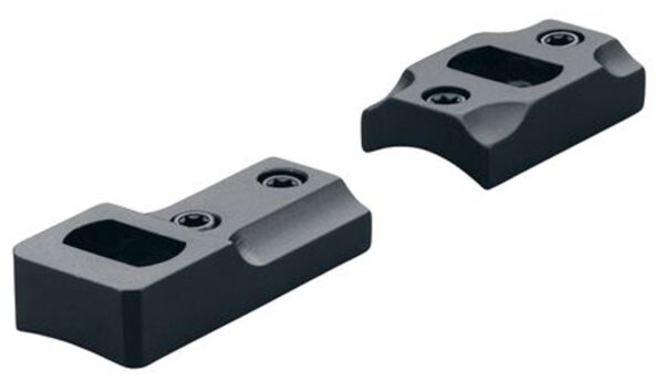 Leupold 2-Piece Dual Dovetail Base (Twist & Lock) - Savage 110 Round Receiver Matte Black - Precision Shot Firearms