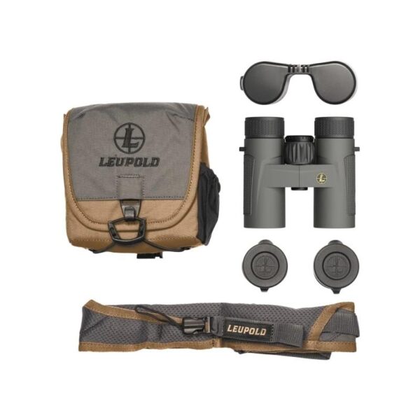 Leupold BX-4 Pro Guide HD Binocular with Harness 8x32mm Roof Shadow Grey - Precision Shot Firearms