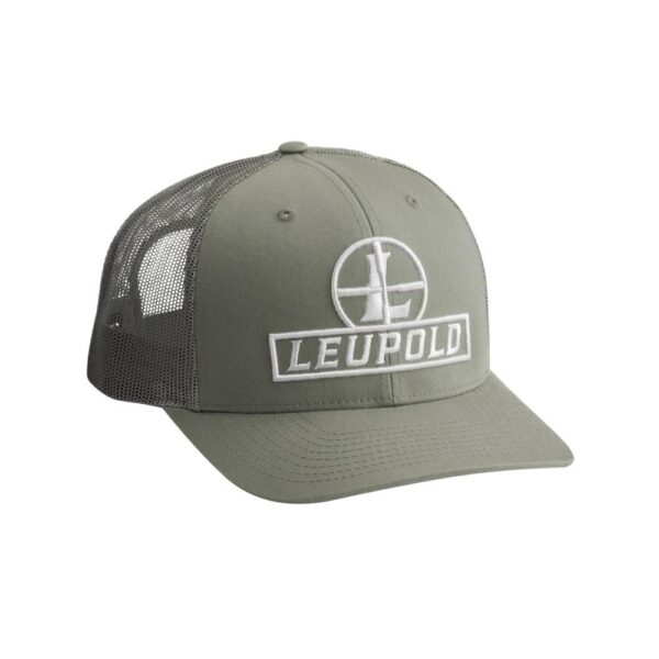 Leupold Reticle Trucker Hat Loden Green - Precision Shot Firearms