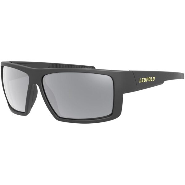 Leupold Switchback Shooting Glasses Matte Black with Shadow Grey Flash - Precision Shot Firearms