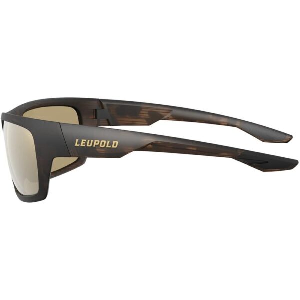 Leupold Packout Shooting Glasses Matte Tortoise with Bronze Mirror - Precision Shot Firearms