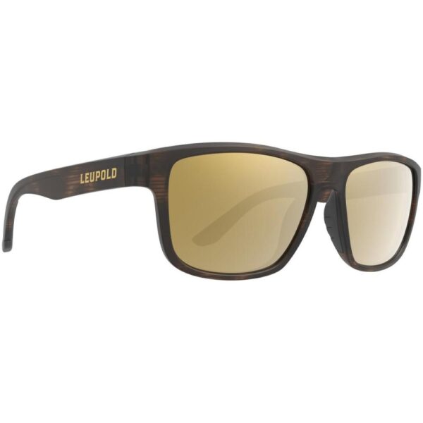 Leupold Katmai Shooting Sunglasses Matte Tortoise with Bronze Mirror - Precision Shot Firearms