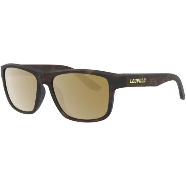 Leupold Katmai Shooting Sunglasses Matte Tortoise with Bronze Mirror - Precision Shot Firearms