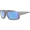 Leupold Switchback Shooting Glasses Matte Grey with Blue Mirror - Precision Shot Firearms