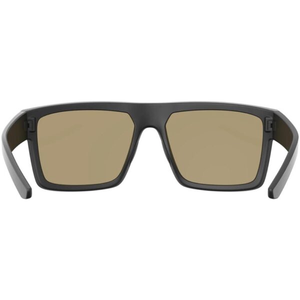 Leupold Becnara Sunglasses Matte/Gloss Black with Orange Mirror - Precision Shot Firearms