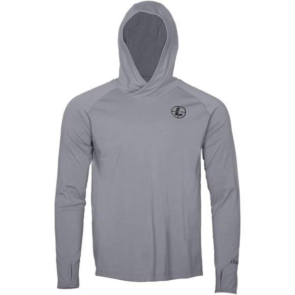 Leupold Moab Lightweight UPF Hoodie Slate Gray M - Precision Shot Firearms