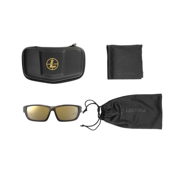 Leupold Cheyenne Sunglasses Matte Tortoise with Bronze Mirror Lens - Precision Shot Firearms