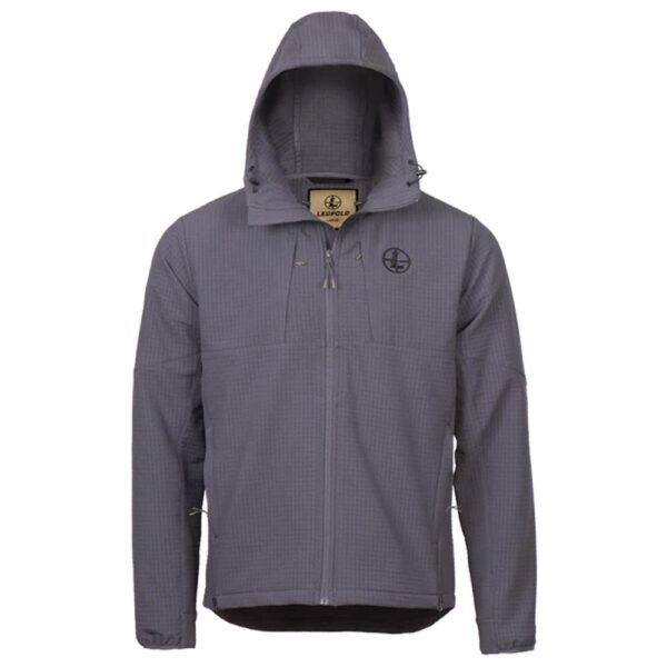 Leupold Frost Trail Softshell Jacket Iron Gray L - Precision Shot Firearms