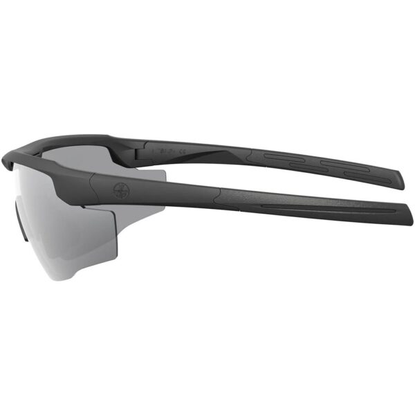 Leupold Sentinel Sunglasses Matte Black Shadow Grey Flash - Precision Shot Firearms