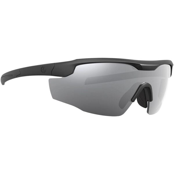 Leupold Sentinel Sunglasses Matte Black Shadow Grey Flash - Precision Shot Firearms