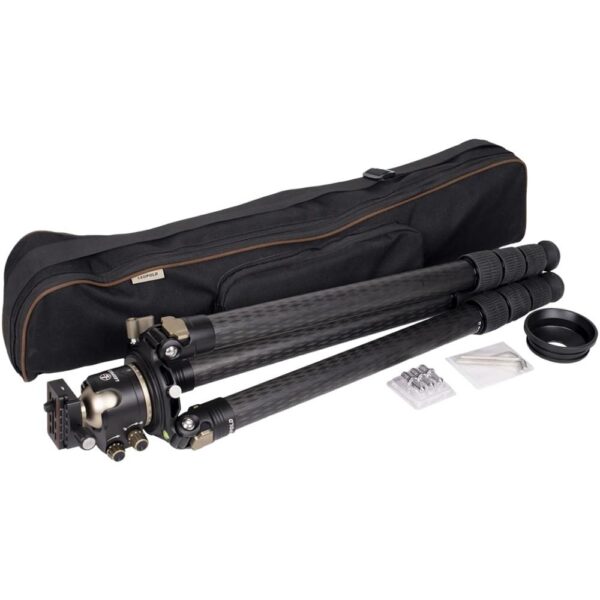 Leupold Mark 5 CF-455 Tripod Kit 8.3" to 74" Black - Precision Shot Firearms