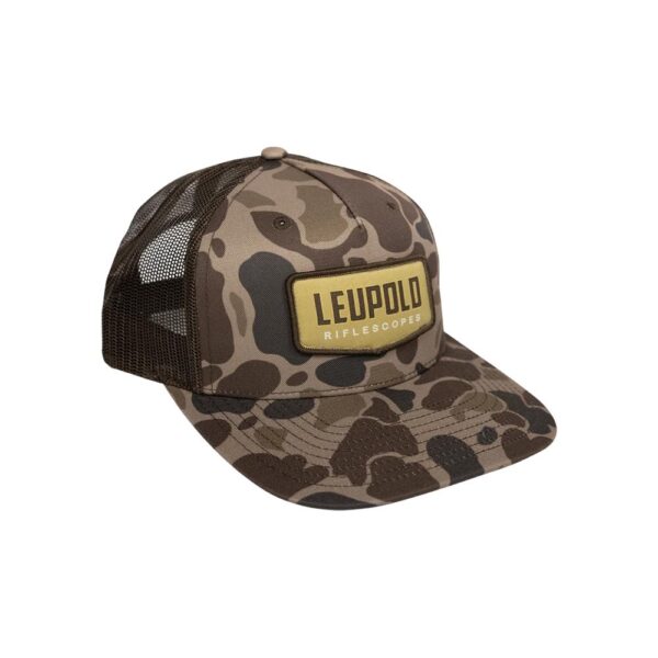 Leupold Riflescopes Duck Camo Trucker Cap Brown - Precision Shot Firearms