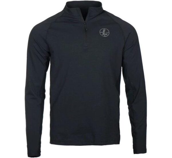 Leupold Covert Pro Men's 1/4 Zip Black XL - Precision Shot Firearms