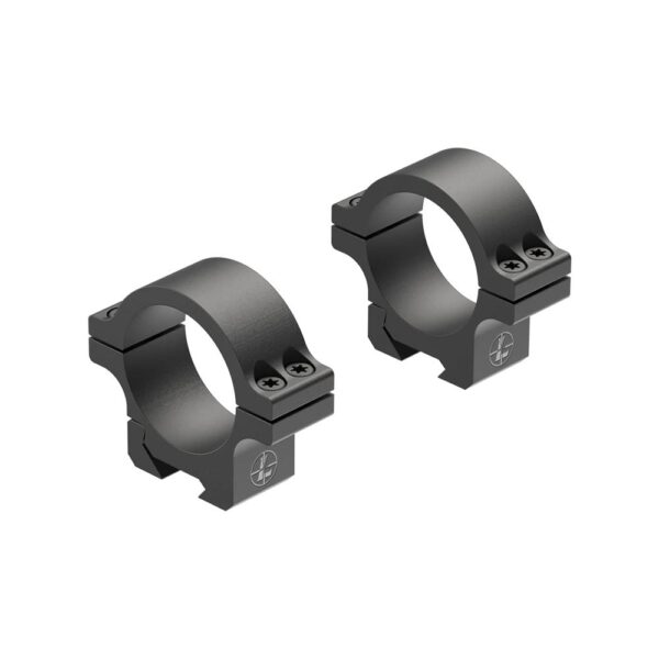 Leupold Open Range Rimfire Cross-Slot Rings 30mm Medium Black - Precision Shot Firearms