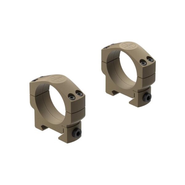 Leupold Mark 4 Scope Rings 35mm Medium (Aluminum) FDE - Precision Shot Firearms