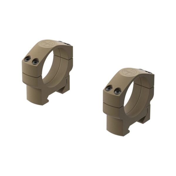 Leupold Mark 4 Scope Rings 35mm Medium (Aluminum) FDE - Precision Shot Firearms