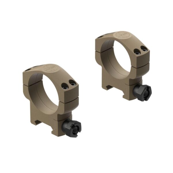 Leupold Mark 4 Scope Rings 35mm High (Aluminum) FDE - Precision Shot Firearms