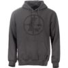 Leupold Distressed Reticle Hoodie Gunmetal 3XL - Precision Shot Firearms