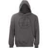 Leupold Distressed Reticle Hoodie Gunmetal 3XL - Precision Shot Firearms