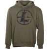 Leupold Distressed Reticle Hoodie Ash Green XL - Precision Shot Firearms