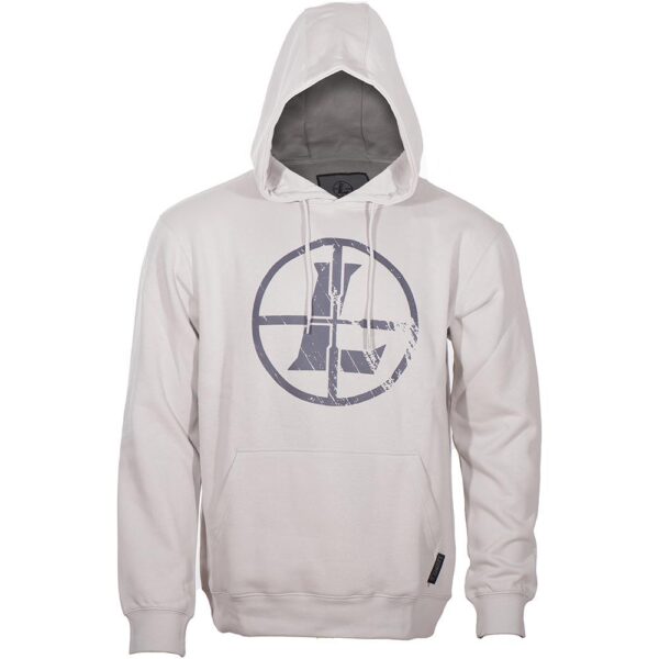 Leupold Distressed Reticle Hoodie Bone 3XL - Precision Shot Firearms