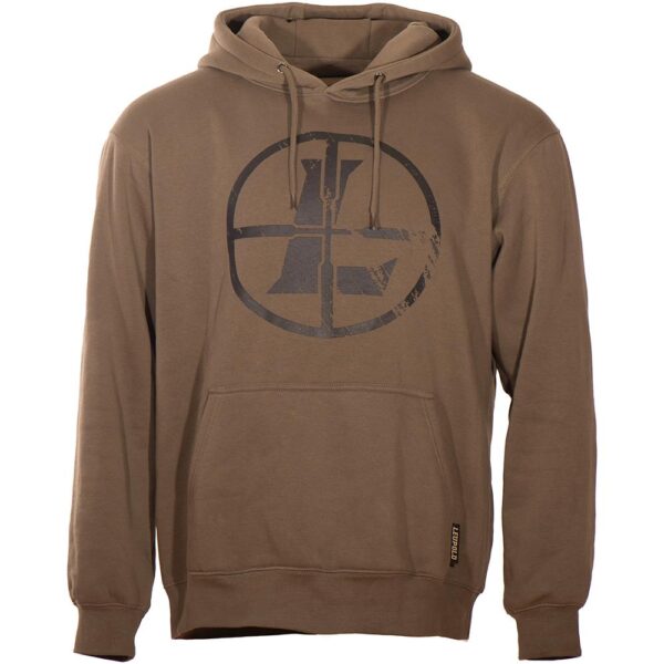 Leupold Distressed Reticle Hoodie Otter 3XL - Precision Shot Firearms