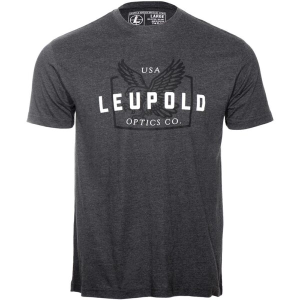 Leupold Eagle Short Sleeve Shirt Charcoal M - Precision Shot Firearms