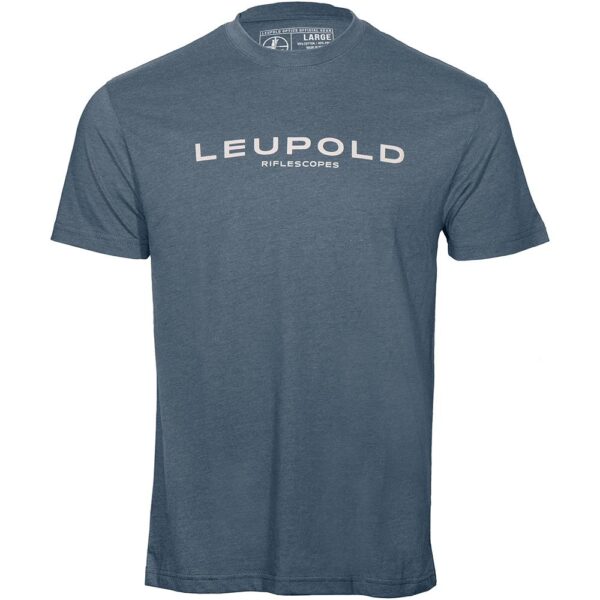 Leupold Riflescopes Short Sleeve Shirt Indigo XL - Precision Shot Firearms