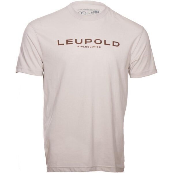 Leupold Riflescopes Short Sleeve Shirt Sand M - Precision Shot Firearms