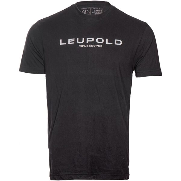 Leupold Riflescopes Short Sleeve Shirt Black XL - Precision Shot Firearms