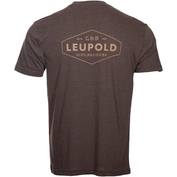 Leupold L&S Heritage Short Sleeve Tee Espresso XL - Precision Shot Firearms
