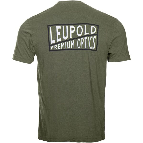 Leupold Premium Optics Short Sleeve Tee Light Olive XL - Precision Shot Firearms