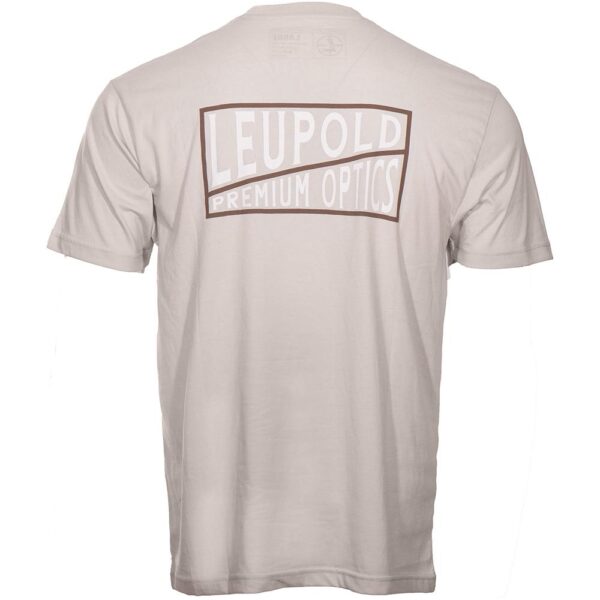 Leupold Premium Optics Short Sleeve Tee Sand XL - Precision Shot Firearms