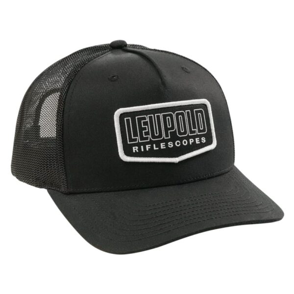 Leupold Riflescopes Trucker Hat Black - Precision Shot Firearms