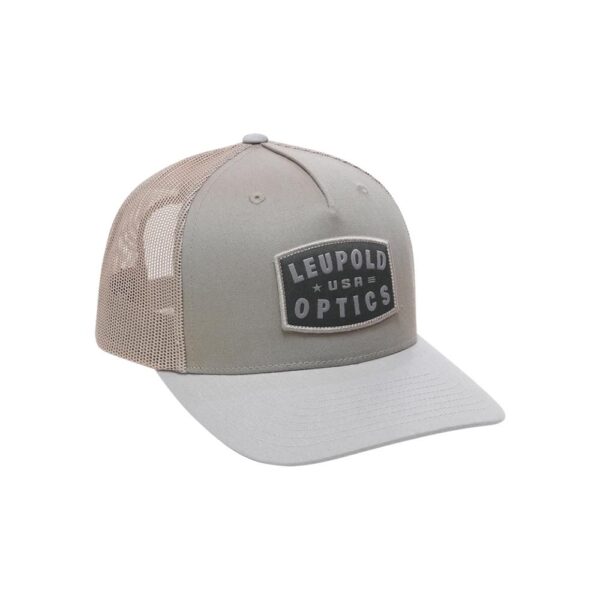 Leupold USA Trucker Hat Khaki Grey - Precision Shot Firearms