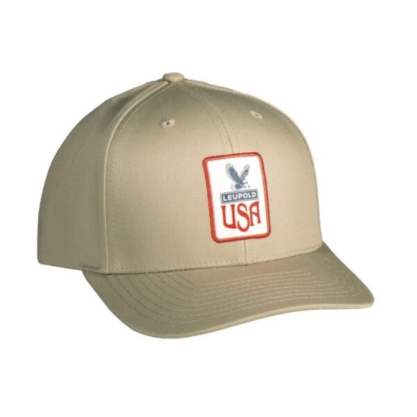 Leupold Eagle Badge Trucker Cap Khaki - Precision Shot Firearms