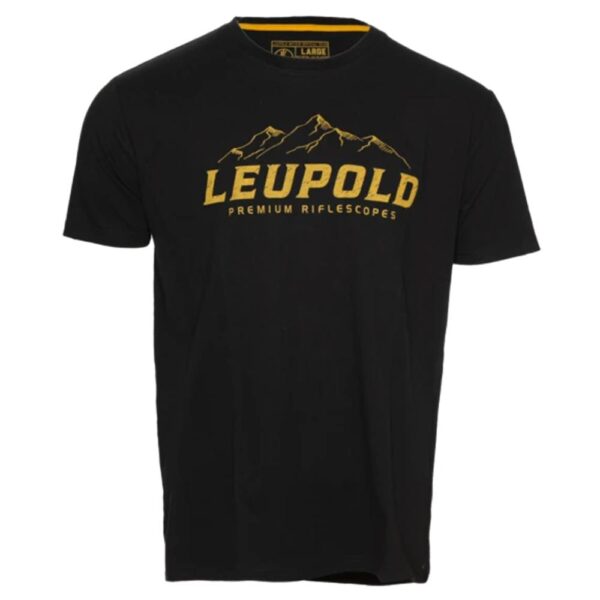 Leupold Mtn Short Sleeve Shirt Black S - Precision Shot Firearms