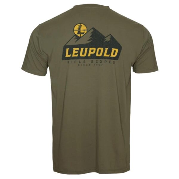 Leupold Mtn Range Short Sleeve Shirt Light Olive S - Precision Shot Firearms