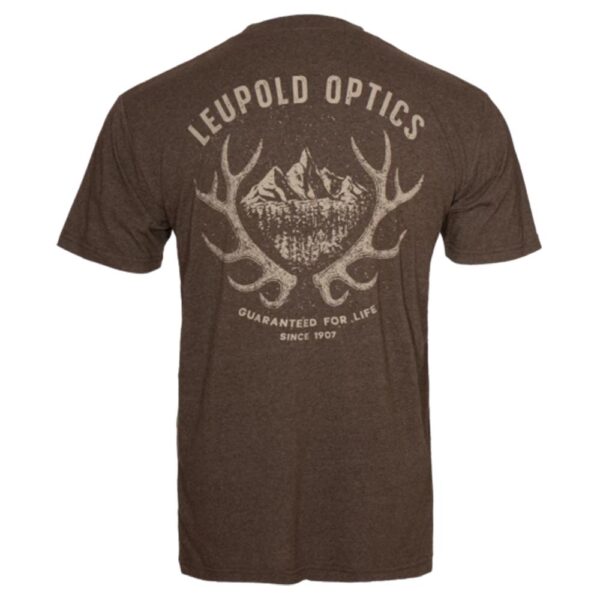 Leupold Antler Range Tee Brown Heather 2XL - Precision Shot Firearms