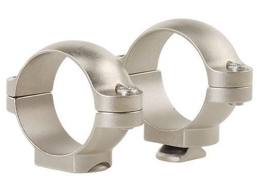 Leupold 2-Piece STD Windage Adjustable Steel Rings 1" Low Silver - Precision Shot Firearms