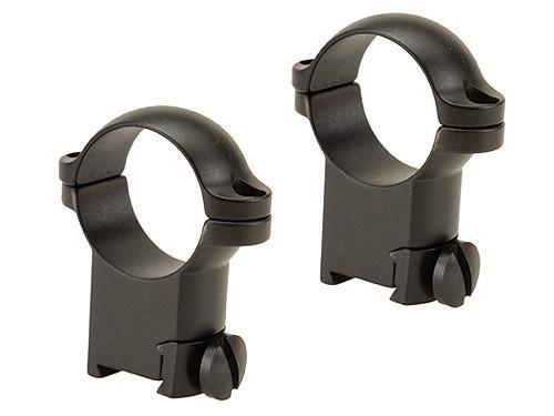 Leupold 2-Piece Solid Steel Ringmounts - Sako 1" Super High Matte Black - Precision Shot Firearms