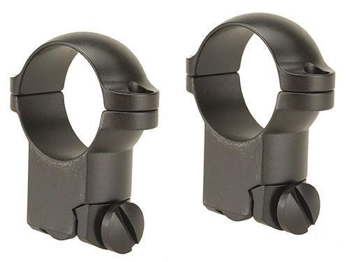 Leupold 2-Piece Solid Steel Ringmounts - Ruger M77 1" Super High Matte Black - Precision Shot Firearms