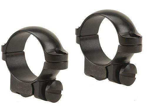 Leupold 2-Piece Solid Steel Ringmounts - Ruger No. 1 & .77/22 1" Low Gloss Black - Precision Shot Firearms