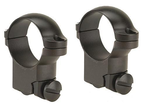 Leupold 2-Piece Solid Steel Ringmounts - Ruger M77 1" High Matte Black - Precision Shot Firearms