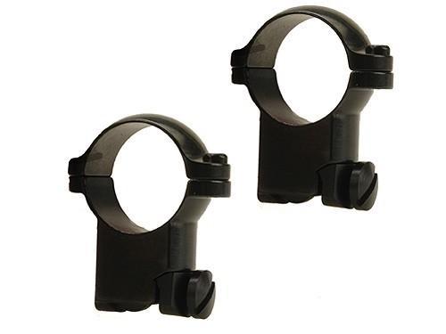 Leupold 2-Piece Solid Steel Ringmounts - Ruger M77 1" Super High Matte Black - Precision Shot Firearms