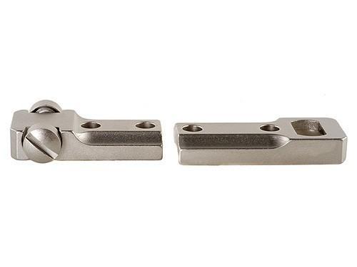 Leupold 2-Piece Standard Steel Base - Remington 700 Reversible Rear (RVR) Silver - Precision Shot Firearms